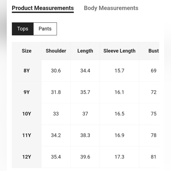 NEW Tween Blue & White Heart "Smile" Crop Tee (12Y) - Picture 5 of 5